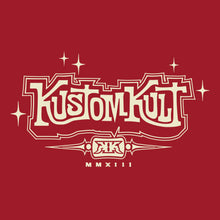 Load image into Gallery viewer, VON SKULLY ~ VINTAGE - Short Sleeve Tee - Red