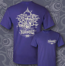 Load image into Gallery viewer, VON SKULLY ~ VINTAGE - Short Sleeve Tee - Purple