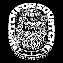 Load image into Gallery viewer, SQUATCH ~ White - Hoodie - BLACK