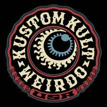 Load image into Gallery viewer, WEIRDO USA ~ Red White & Blue- Hoodie - Black