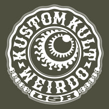 Load image into Gallery viewer, WEIRDO USA ~ White - Short Sleeve Tee - Military