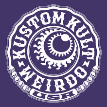 Load image into Gallery viewer, WEIRDO USA ~ White - Short Sleeve Tee - Purple