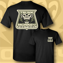 Load image into Gallery viewer, TRUNK MONKEY TACTICAL ~ Khaki - Short Sleeve Tee - Black