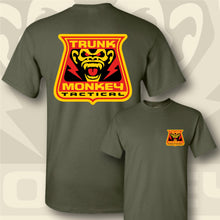 Load image into Gallery viewer, TRUNK MONKEY TACTICAL ~ Red & Yellow - Short Sleeve Tee - Military