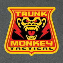 Load image into Gallery viewer, TRUNK MONKEY TACTICAL- Red & Yellow - Long Sleeve Tee - Charcoal