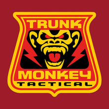 Load image into Gallery viewer, TRUNK MONKEY TACTICAL- Red & Yellow - Long Sleeve Tee - Red
