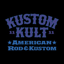 Load image into Gallery viewer, BLOODSHOT BARON > ROD ~ Purple & Lyme - Crew Neck - BLACK