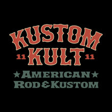 Load image into Gallery viewer, BLOODSHOT BARON > ROD ~ Red & Ghoulie Green - Crew Neck - BLACK