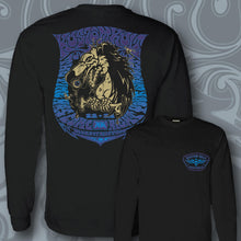 Load image into Gallery viewer, VULTURE VIBE ~ THE BLUES - Long Sleeve Tee - Black