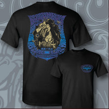 Load image into Gallery viewer, VULTURE VIBE ~ THE BLUES - Short Sleeve Tee - Black