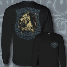 Load image into Gallery viewer, VULTURE VIBE ~ STONE COLD - Long Sleeve Tee - Black