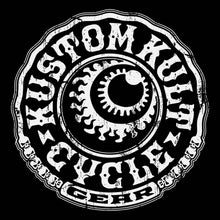 Load image into Gallery viewer, CYCLE GEAR ~ White - Short Sleeve Tee - Black