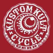 Load image into Gallery viewer, CYCLE GEAR ~ White - Hoodie - Red