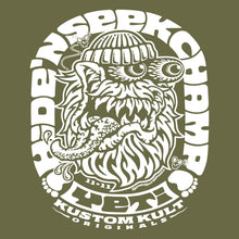 Load image into Gallery viewer, YETI ~ White - Short Sleeve Tee - OLIVE