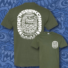 Load image into Gallery viewer, YETI ~ White - Short Sleeve Tee - OLIVE