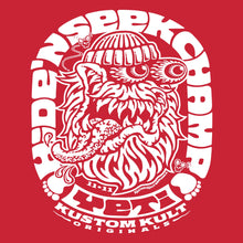 Load image into Gallery viewer, YETI ~ White - Short Sleeve Tee - RED