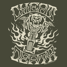 Load image into Gallery viewer, CHEAT DEATH ~ Vintage - Short Sleeve Tee - ARMY