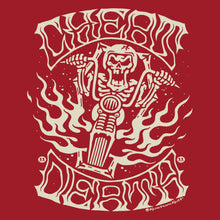 Load image into Gallery viewer, CHEAT DEATH ~ VINTAGE - Hoodie - RED