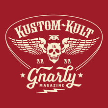 Load image into Gallery viewer, CHEAT DEATH ~ Vintage - Crew Neck - RED