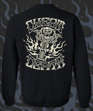 Load image into Gallery viewer, CHEAT DEATH ~ Vintage - Crew Neck - BLACK