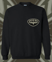 Load image into Gallery viewer, IRON KROSS ~ BLACK 'N BONE - Crew Neck - Black