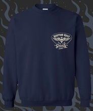 Load image into Gallery viewer, CHEAT DEATH ~ Vintage - Crew Neck - NAVY