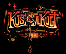 Load image into Gallery viewer, DRIPPY ~ FIRE - Crew Neck - Black