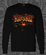 Load image into Gallery viewer, DRIPPY ~ FIRE - Long Sleeve Tee - Black