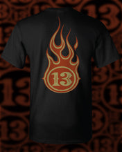 Load image into Gallery viewer, BURNING 13 - Short Sleeve Tee - Black