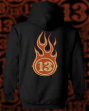 Load image into Gallery viewer, BURNING 13 - Hoodie - Black