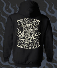 Load image into Gallery viewer, CHEAT DEATH ~ VINTAGE - Hoodie - BLACK