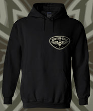 Load image into Gallery viewer, IRON KROSS ~ BLACK 'N BONE - Hoodie - Black