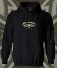 Load image into Gallery viewer, IRON KROSS ~ BLUE - Hoodie - Black