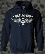 Load image into Gallery viewer, KUSTOM KULT LOGO - Hoodie - Navy