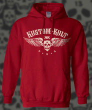 Load image into Gallery viewer, KUSTOM KULT LOGO - Hoodie - Red