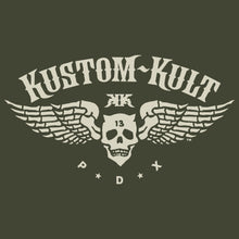 Load image into Gallery viewer, KUSTOM KULT LOGO - Crew Neck - Military Green
