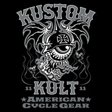 Load image into Gallery viewer, BLOODSHOT BARON &gt; CYCLE ~ Gravestone Gray - Crew Neck - BLACK
