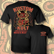 Load image into Gallery viewer, KK DEVIL - ROD &amp; KUSTOM - Short Sleeve Tee - Black
