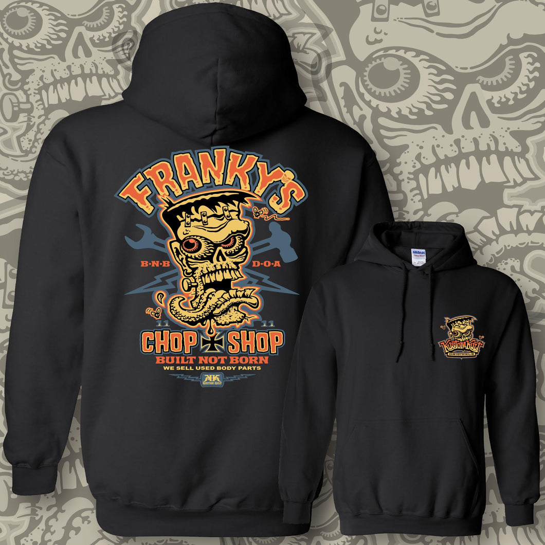 FRANKY ~ 3 COLOR SHOCK - Hoodie - Black