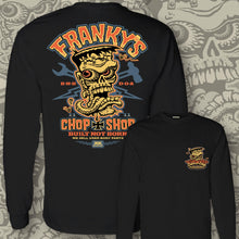 Load image into Gallery viewer, FRANKY ~ 3 COLOR SHOCK - Long Sleeve Tee - BLACK
