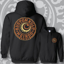 Load image into Gallery viewer, WEIRDO USA ~ Burnt Orange - Hoodie - Black
