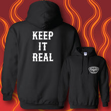 Load image into Gallery viewer, KEEP IT REAL - Hoodie - Black
