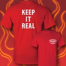 Load image into Gallery viewer, KEEP IT REAL - Short Sleeve Tee - RED
