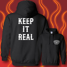 Load image into Gallery viewer, KEEP IT REAL - Hoodie - Black
