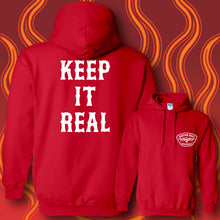 Load image into Gallery viewer, KEEP IT REAL - Hoodie - Red
