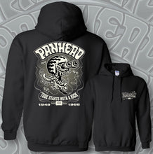 Load image into Gallery viewer, THE PANMAN ~ GRAY - Hoodie - BLACK
