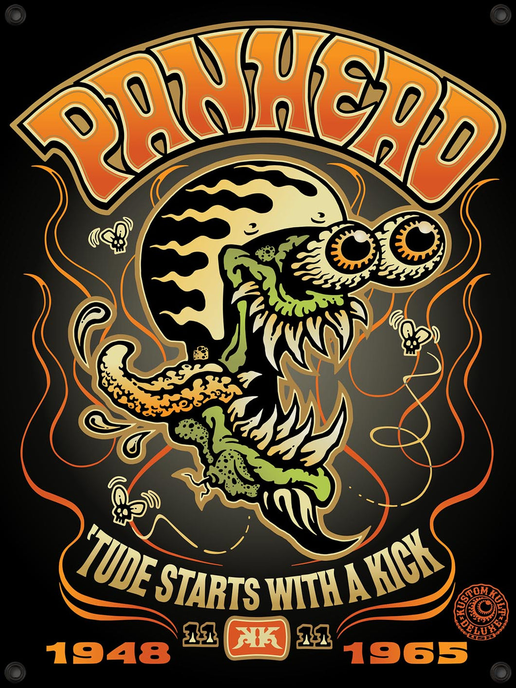 THE PANMAN ~ BURNT ORANGE - BANNER