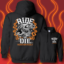 Load image into Gallery viewer, REAPER - RIDE OR DIE - Hoodie -  BLACK

