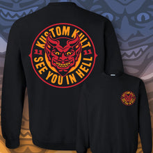 Load image into Gallery viewer, SEE YOU IN HELL - Crew Neck - Black
