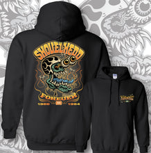 Load image into Gallery viewer, SHOVELHEAD ZED ~ Full Color - Hoodie - BLACK
